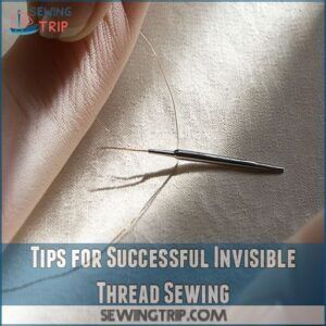 Tips for Successful Invisible Thread Sewing Tips for Successful Invisible Thread Sewing