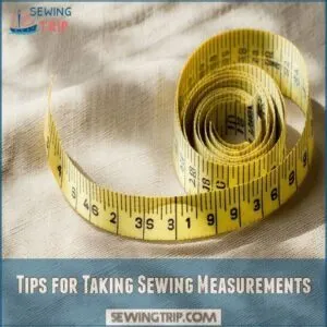 Tips for Taking Sewing Measurements