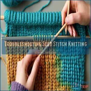 Troubleshooting Seed Stitch Knitting