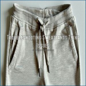 Troubleshooting Sweatpants Tying Issues