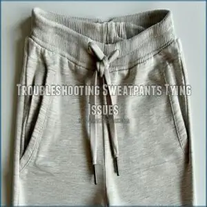 Troubleshooting Sweatpants Tying Issues
