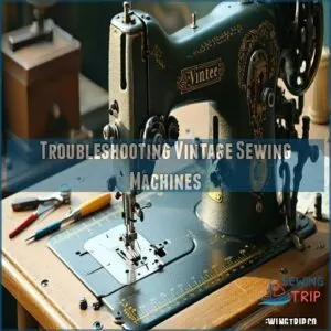 Troubleshooting Vintage Sewing Machines