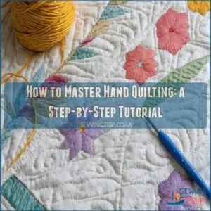 tutorialshow to hand quilt