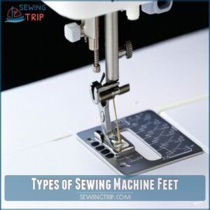 Types of Sewing Machine Feet Types of Sewing Machine Feet