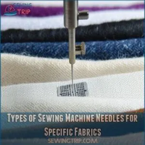 Types of Sewing Machine Needles for Specific Fabrics