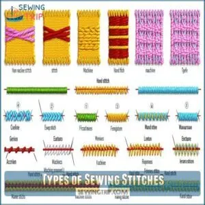 Types of Sewing Stitches