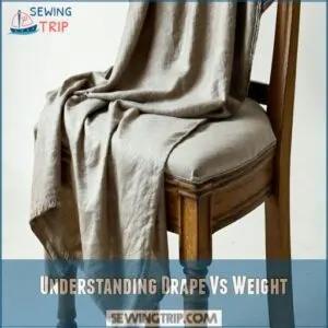 Understanding Drape Vs Weight