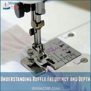 Understanding Ruffle Frequency and Depth