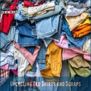 Upcycling Old Shirts and Scraps