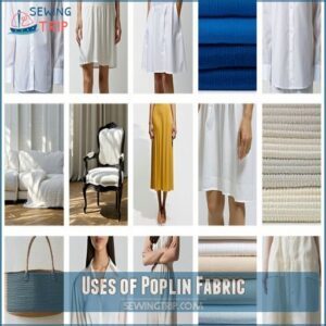 Uses of Poplin Fabric