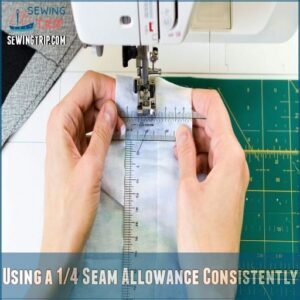 Using a 1/4 Seam Allowance Consistently