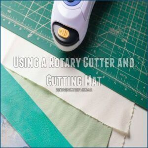 Using a Rotary Cutter and Cutting Mat Using a Rotary Cutter and Cutting Mat