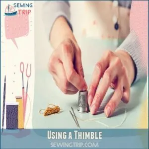 Using a Thimble