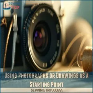 Using Photographs or Drawings as a Starting Point