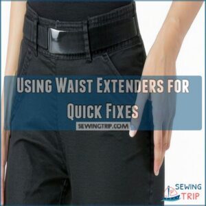 Using Waist Extenders for Quick Fixes