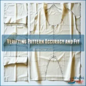 Verifying Pattern Accuracy and Fit