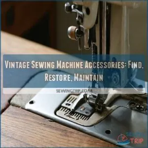 vintage sewing machine accessories