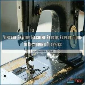 vintage sewing machine repair guide