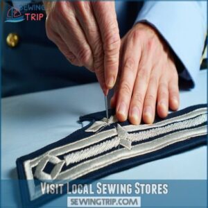 Visit Local Sewing Stores