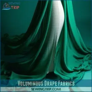 Voluminous Drape Fabrics