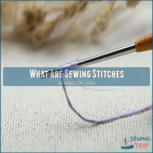 what are sewing stitches