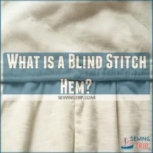 What is a Blind Stitch Hem