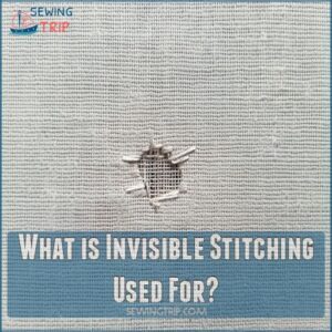 What is Invisible Stitching Used For