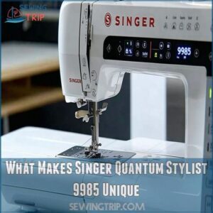 What Makes Singer Quantum Stylist 9985 Unique