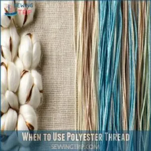 When to Use Polyester Thread