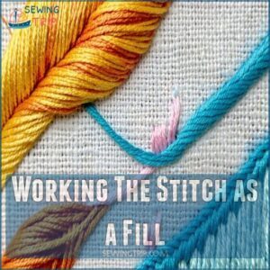 Working The Stitch as a Fill