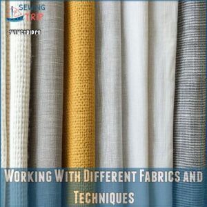 Working With Different Fabrics and Techniques