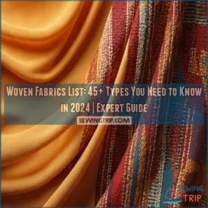 woven fabrics list examples