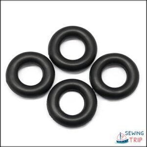 4pcs Bobbin Winder Rubber Tires