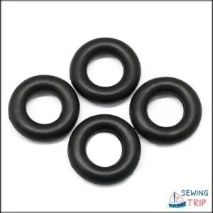 4pcs Bobbin Winder Rubber Tires