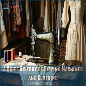 A Brief History of Sewing Machines and Clothing