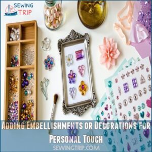 Adding Embellishments or Decorations for Personal Touch