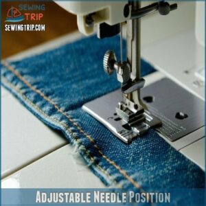 Adjustable Needle Position