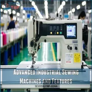 Advanced Industrial Sewing Machines and Features