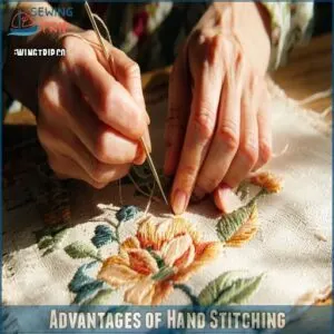 Advantages of Hand Stitching