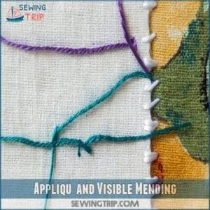 Appliqué and Visible Mending