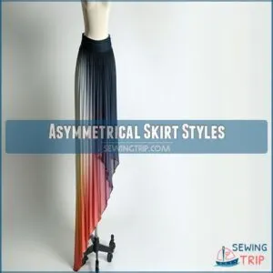 Asymmetrical Skirt Styles