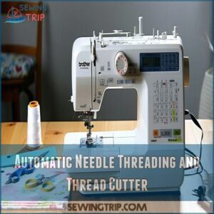 Automatic Needle Threading and Thread Cutter