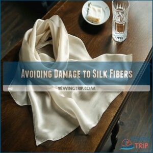 Avoiding Damage to Silk Fibers