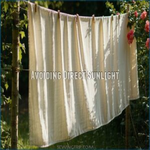 Avoiding Direct Sunlight