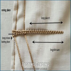 Basting Cording