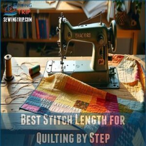 Best Stitch Length for Quilting by Step