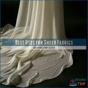 Best Uses for Sheer Fabrics