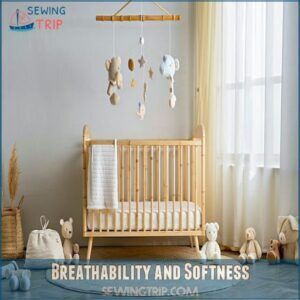 Breathability and Softness Breathability and Softness