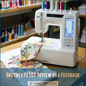 Brother PE500 Review and Feedback