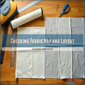 Checking Fabric Nap and Layout